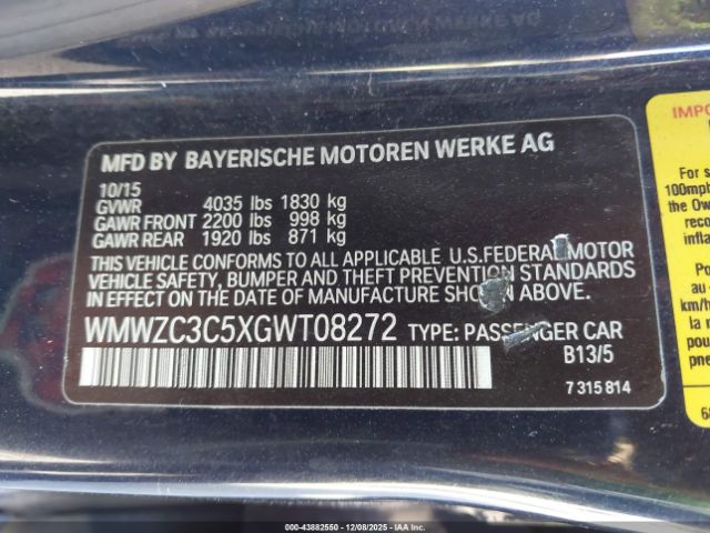 2016 MINI COUNTRYMAN WMWZC3C5XGWT08272 Photo 8