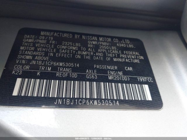 2019 NISSAN ROGUE SPORT JN1BJ1CP6KW530514 Photo 8