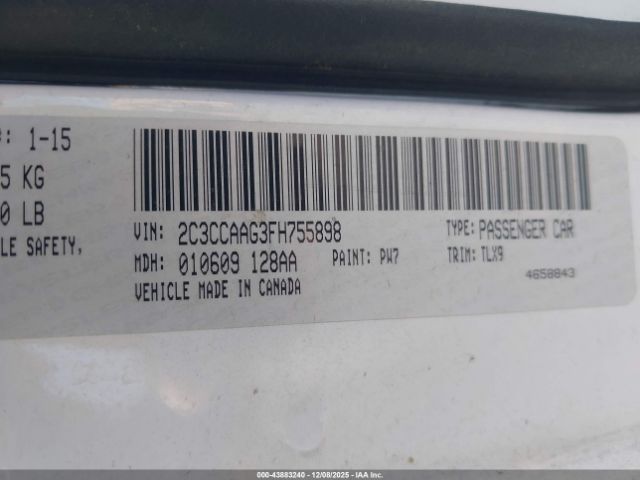 2015 CHRYSLER 300 2C3CCAAG3FH755898 Photo 8