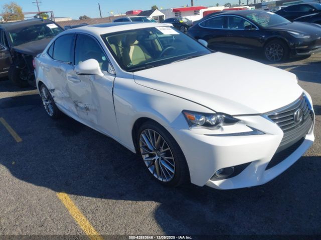 2015 LEXUS IS 250 JTHBF1D26F5047438