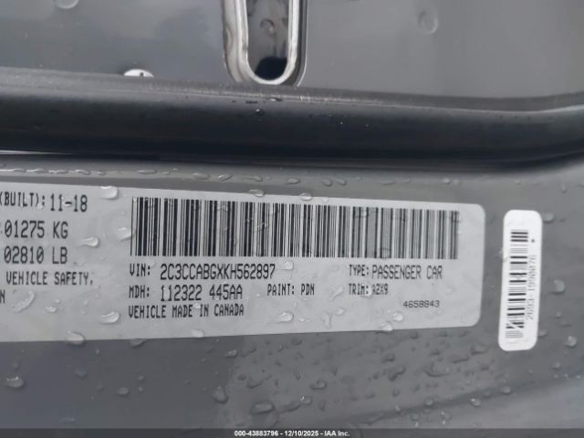 2019 CHRYSLER 300 2C3CCABGXKH562897 Photo 8