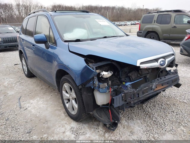 2016 Subaru Forester 2.5i Premium მანქანა იყიდება აუქციონზე, vin: JF2SJADCXGH481811, აუქციონის ნომერი: 43883828