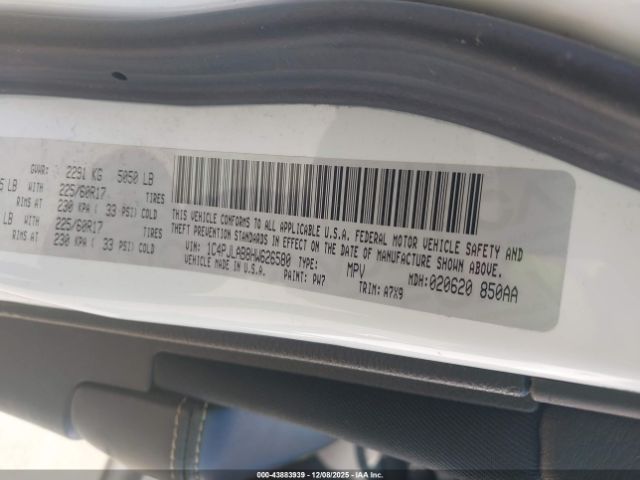 2017 JEEP CHEROKEE 1C4PJLAB8HW626580 Photo 8