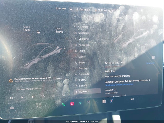 2022 TESLA MODEL Y 7SAYGDEF9NF407149 Photo 6