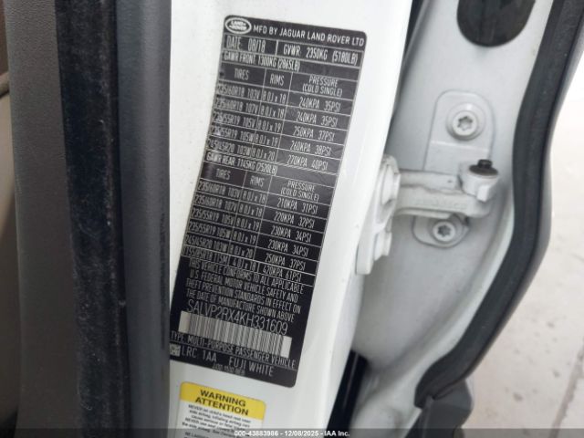 2019 LAND ROVER RANGE ROVER EVOQUE SALVP2RX4KH331609 Photo 8