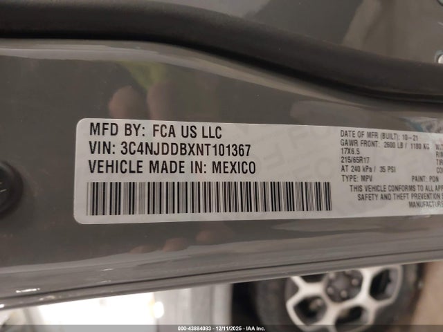 Jeep Compass Trailhawk 4x4 2022 3C4NJDDBXNT101367 Image 9