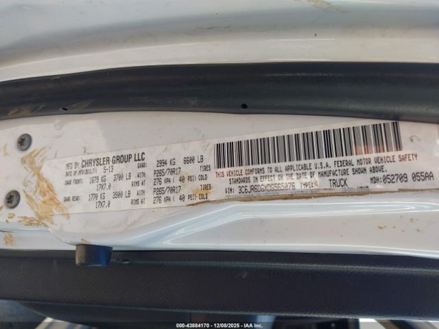 2013 RAM 1500 3C6JR6DGXDG565076 Photo 8