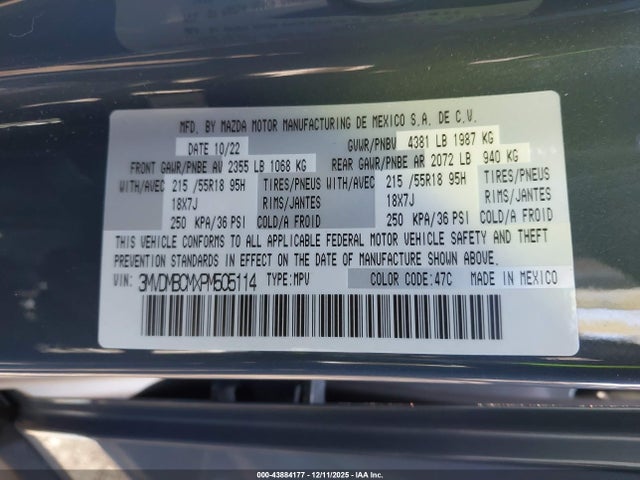 2023 MAZDA CX-30 3MVDMBCMXPM505114 Photo 8