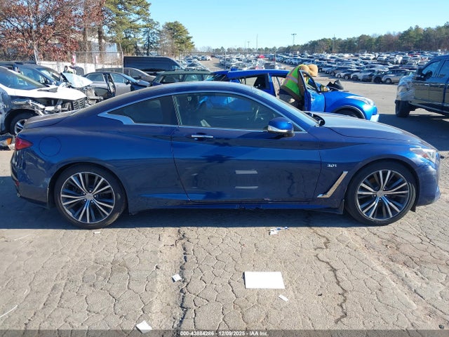 Aukcja sprzedaży 2018 Infiniti Q60 3.0t Luxe, vin: JN1EV7EL0JM390744, numer aukcji: 43884286