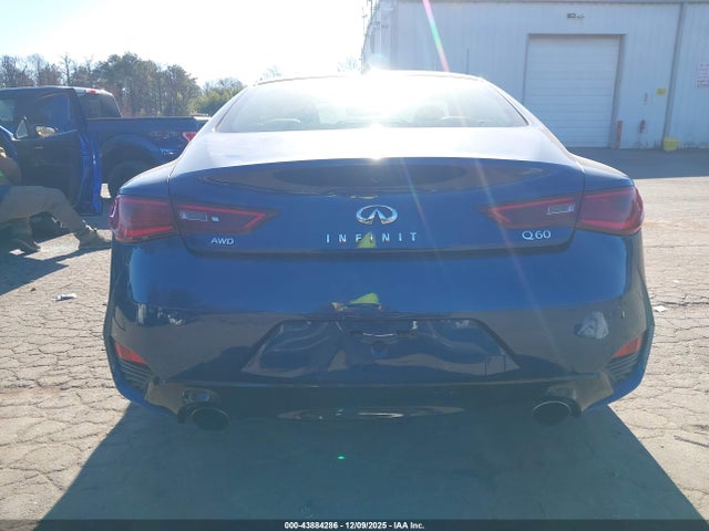 Aukcja sprzedaży 2018 Infiniti Q60 3.0t Luxe, vin: JN1EV7EL0JM390744, numer aukcji: 43884286