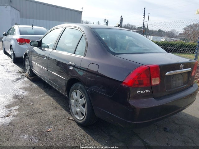 2001 HONDA CIVIC 2HGES26791H591511 Photo 2