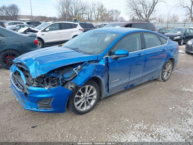 2019 FORD FUSION HYBRID 3FA6P0LU4KR195954 Photo 1