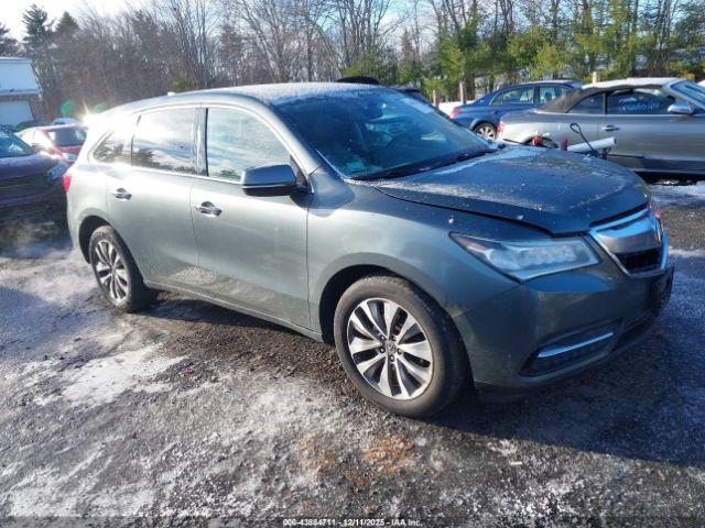 2014 ACURA MDX 5FRYD4H48EB024804 Photo 0