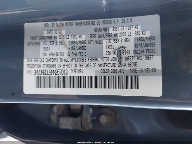 Mazda Cx-30 Premium 2021 3MVDMBDL9MM257018 Image 9