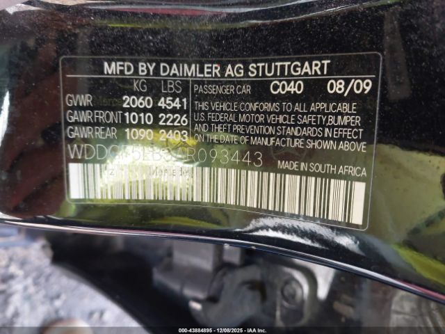2010 MERCEDES-BENZ C 300 WDDGF5EB3AR093443 Photo 8