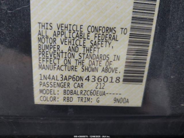 2013 NISSAN ALTIMA 1N4AL3AP6DN436018 Photo 8