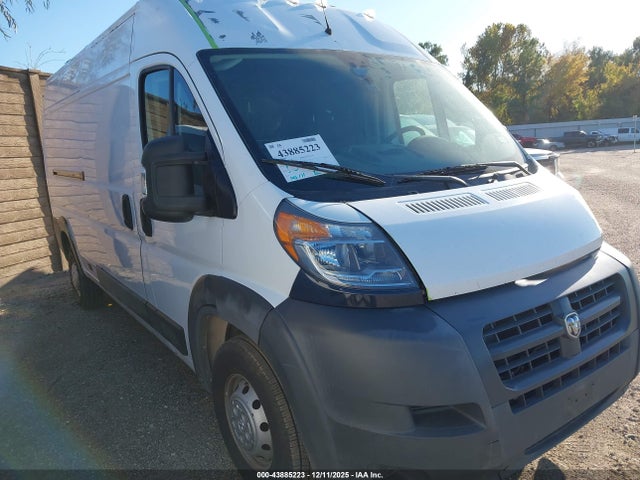 2018 Ram Promaster 2500 High Roof 159 Wb მანქანა იყიდება აუქციონზე, vin: 3C6TRVDG1JE114497, აუქციონის ნომერი: 43885223