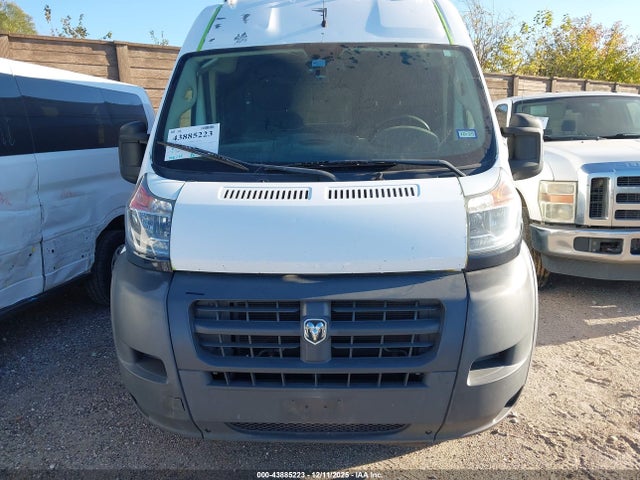 2018 Ram Promaster 2500 High Roof 159 Wb მანქანა იყიდება აუქციონზე, vin: 3C6TRVDG1JE114497, აუქციონის ნომერი: 43885223
