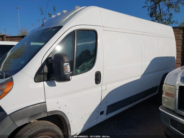 2018 Ram Promaster 2500 High Roof 159 Wb მანქანა იყიდება აუქციონზე, vin: 3C6TRVDG1JE114497, აუქციონის ნომერი: 43885223