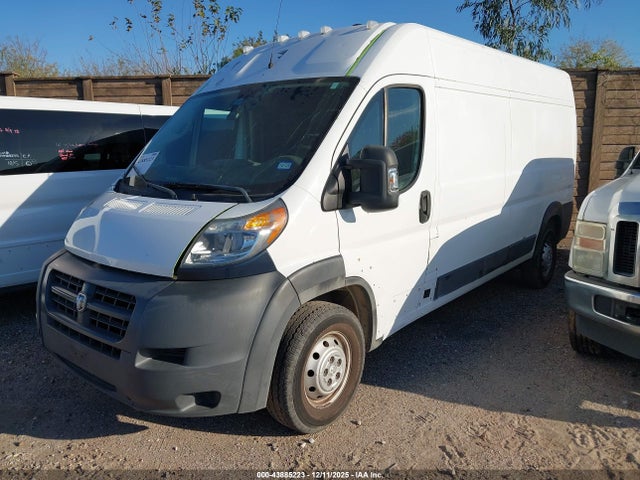 2018 Ram Promaster 2500 High Roof 159 Wb მანქანა იყიდება აუქციონზე, vin: 3C6TRVDG1JE114497, აუქციონის ნომერი: 43885223