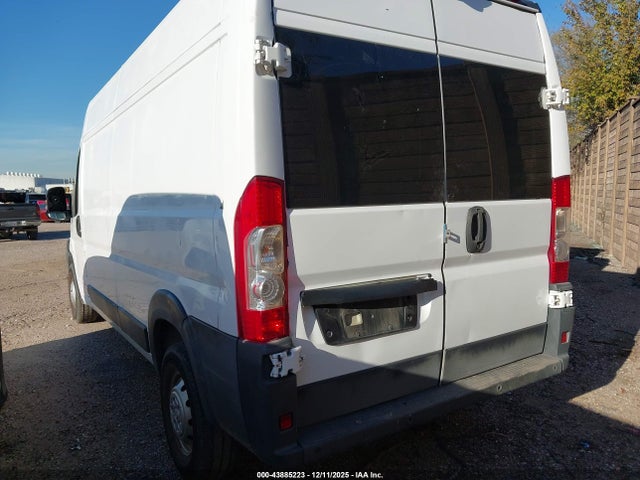 2018 Ram Promaster 2500 High Roof 159 Wb მანქანა იყიდება აუქციონზე, vin: 3C6TRVDG1JE114497, აუქციონის ნომერი: 43885223