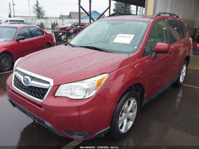 2015 Subaru Forester 2.5i Premium მანქანა იყიდება აუქციონზე, vin: JF2SJADC8FH472233, აუქციონის ნომერი: 43885229