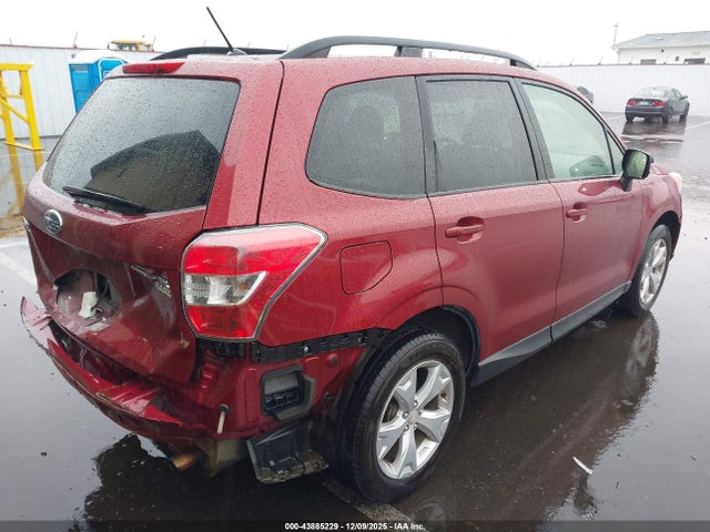 2015 Subaru Forester 2.5i Premium მანქანა იყიდება აუქციონზე, vin: JF2SJADC8FH472233, აუქციონის ნომერი: 43885229