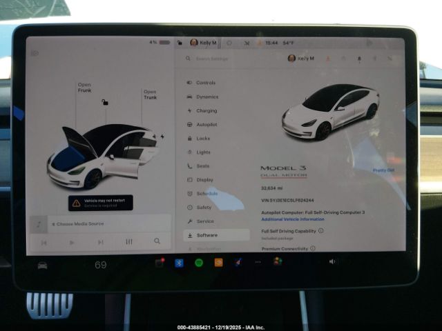 2020 TESLA MODEL 3 5YJ3E1EC5LF624244 Photo 6