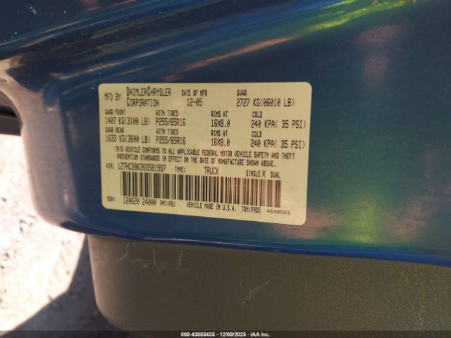 2006 MITSUBISHI RAIDER 1Z7HC28K26S581997 Photo 8