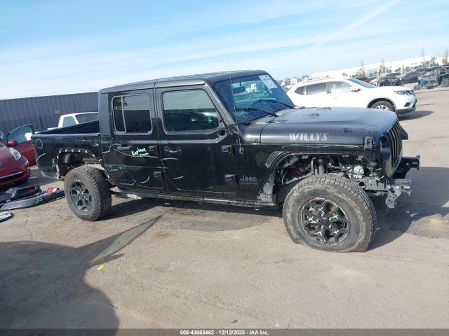 1C6HJTAG1ML619845 Jeep Gladiator Willys Sport 4x4