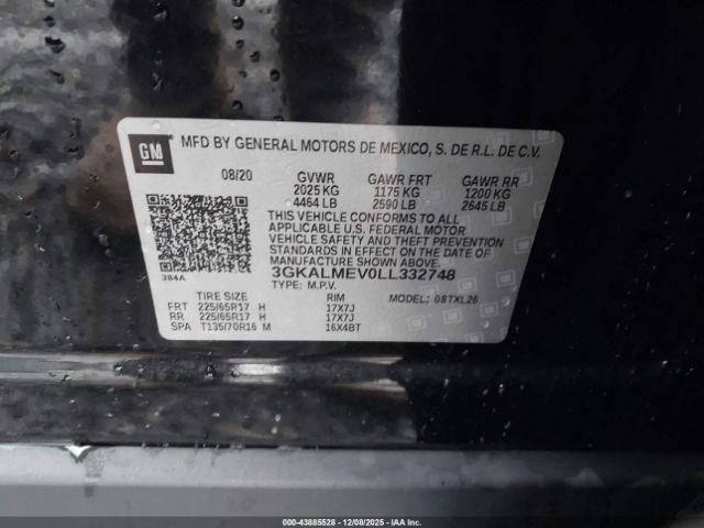 2020 GMC TERRAIN 3GKALMEV0LL332748 Photo 8