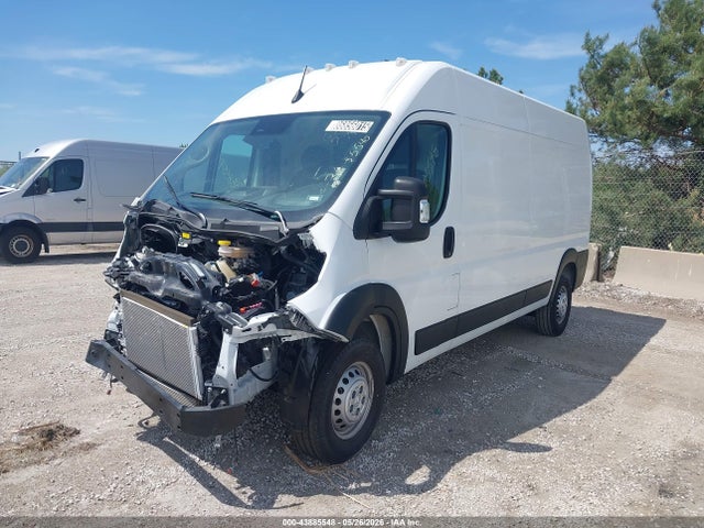 43885548 :رقم المزاد ، 3C6LRVDG0RE132498 vin ، 2024 Ram Promaster 2500 Tradesman High Roof 159 Wb W/pass Seat مزاد بيع