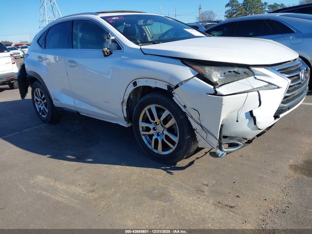 2016 LEXUS NX 300H JTJBJRBZ9G2035878