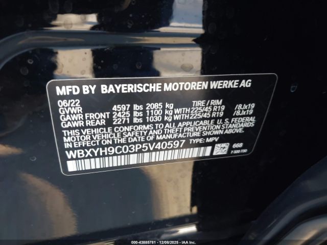 2023 BMW X2 WBXYH9C03P5V40597 Photo 8