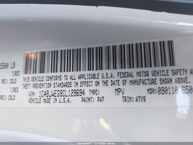 2012 JEEP WRANGLER UNLIMITED 1C4BJWEG9CL129694 Photo 8