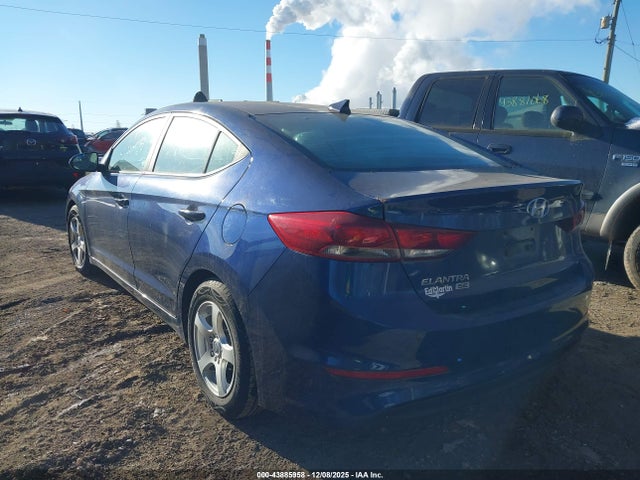 43885958 :رقم المزاد ، 5NPD74LF8HH140185 vin ، 2017 Hyundai Elantra Se مزاد بيع