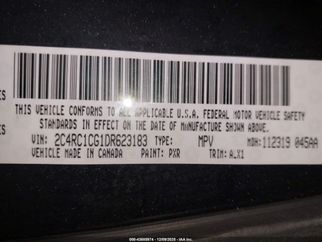 2013 CHRYSLER TOWN & COUNTRY 2C4RC1CG1DR623183 Photo 8