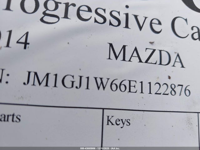 JM1GJ1W66E1122876 Mazda Mazda6 I Grand Touring