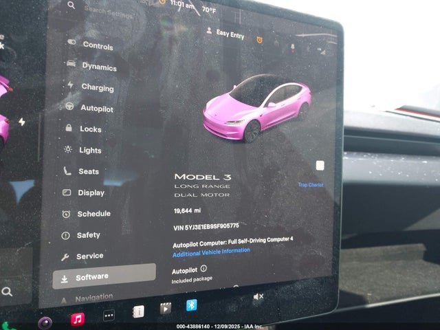 2025 TESLA MODEL 3 5YJ3E1EB9SF905775 Photo 6