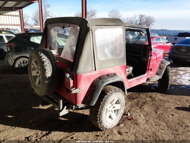 1994 Jeep Wrangler / Yj S მანქანა იყიდება აუქციონზე, vin: 1J4FY19P1RP463353, აუქციონის ნომერი: 43886198