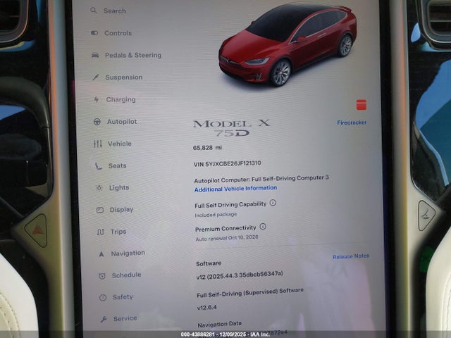 2018 TESLA MODEL X 5YJXCBE26JF121310 Photo 6