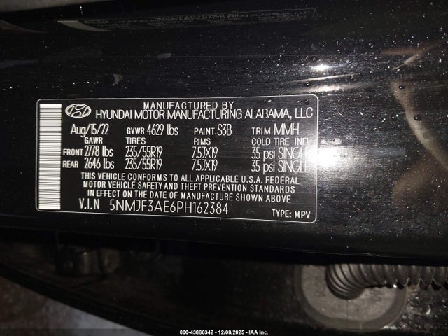Hyundai TUCSON SEL 2023 5NMJF3AE6PH162384 Image 9