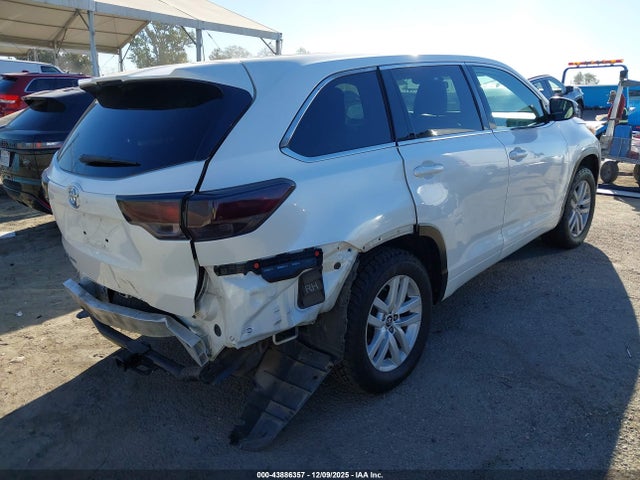 5TDZARFH6GS020802 Toyota Highlander Le