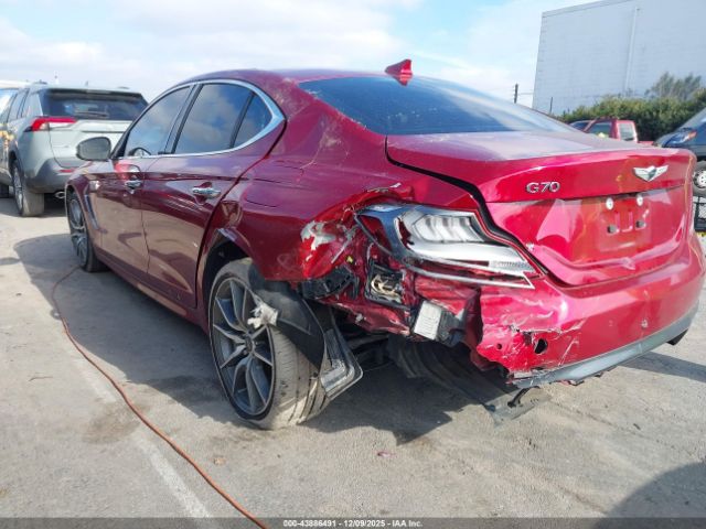 2019 GENESIS G70 KMTG44LA6KU034262 Photo 2