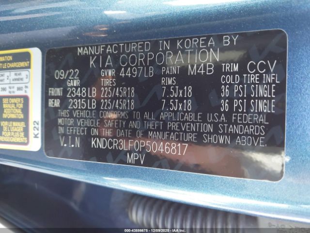 2023 KIA NIRO PLUG-IN HYBRID KNDCR3LF0P5046817 Photo 8