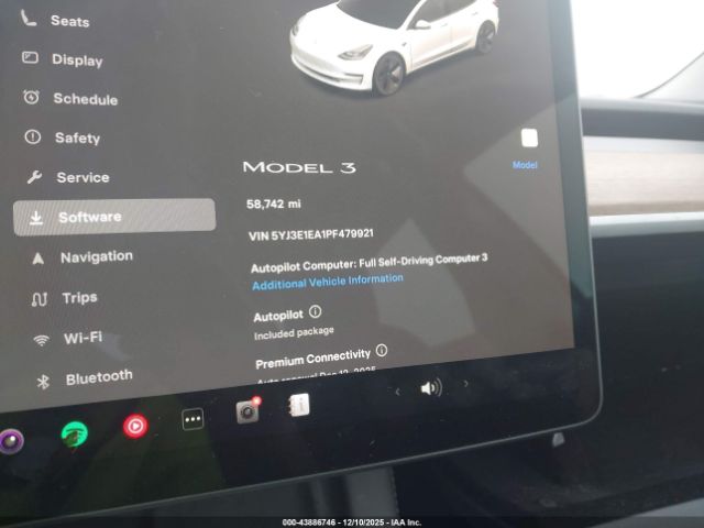 2023 TESLA MODEL 3 5YJ3E1EA1PF479921 Photo 6