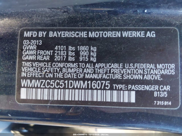 2013 MINI COUNTRYMAN WMWZC5C51DWM16075 Photo 8