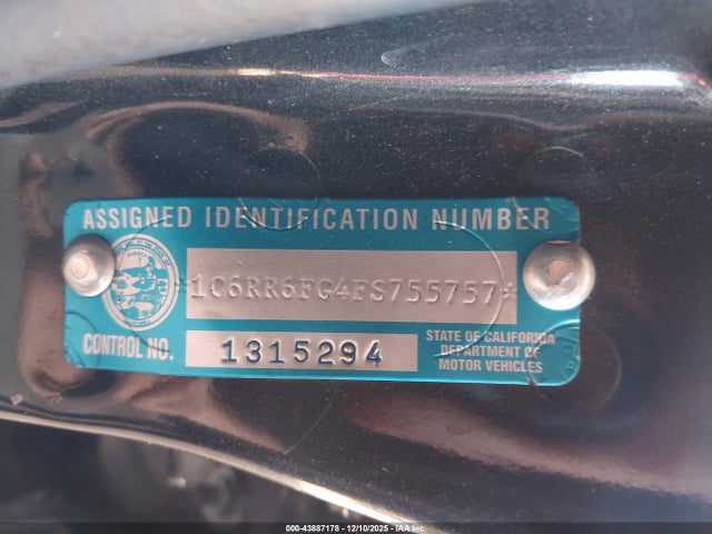 RAM 1500 Express 2015 1C6RR6FG4FS755757 Image 9