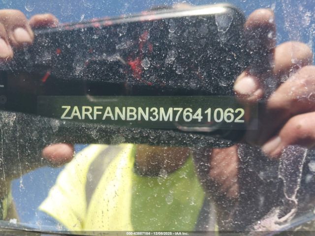 2021 ALFA ROMEO GIULIA ZARFANBN3M7641062 Photo 8
