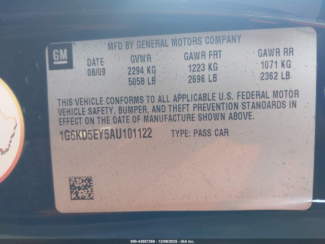 2010 CADILLAC DTS 1G6KD5EY5AU101122 Photo 8